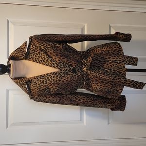 Stunning St John leopard jacket 8